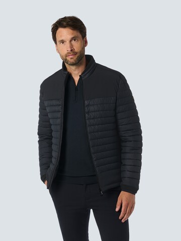 No Excess Tussenjas in Blauw: voorkant