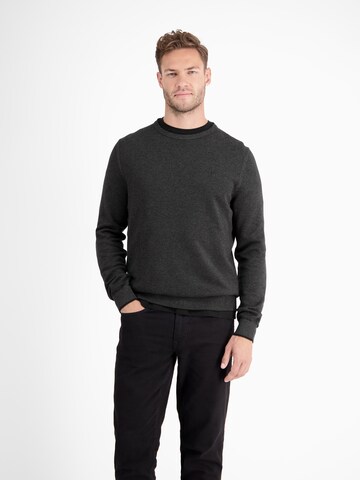 Pull-over LERROS en gris : devant
