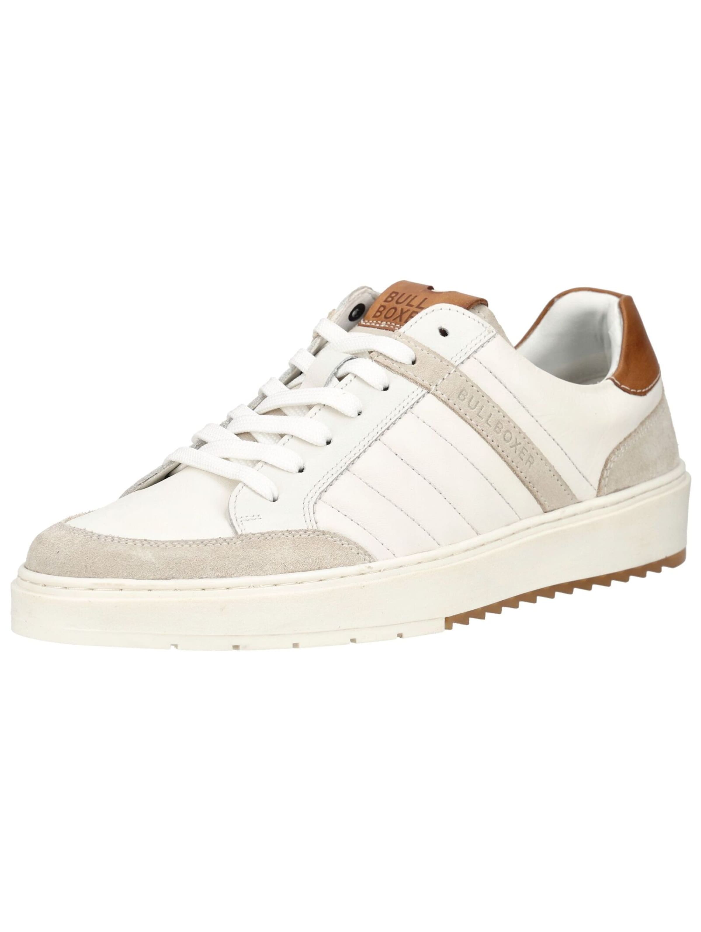 Baskets basses BULLBOXER en blanc : devant