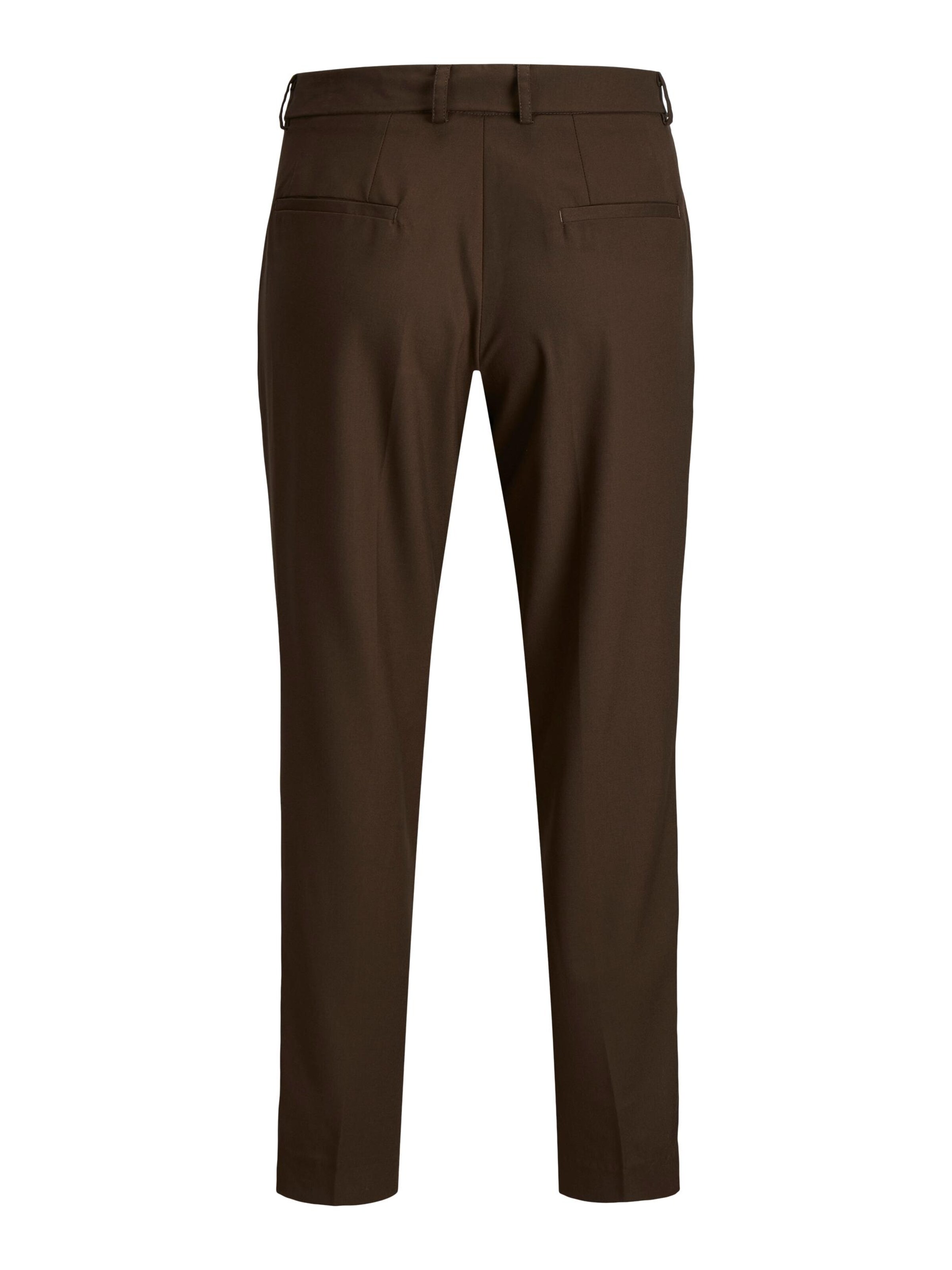 JJXX Regular Pleat-front trousers 'Chloe' in Brown