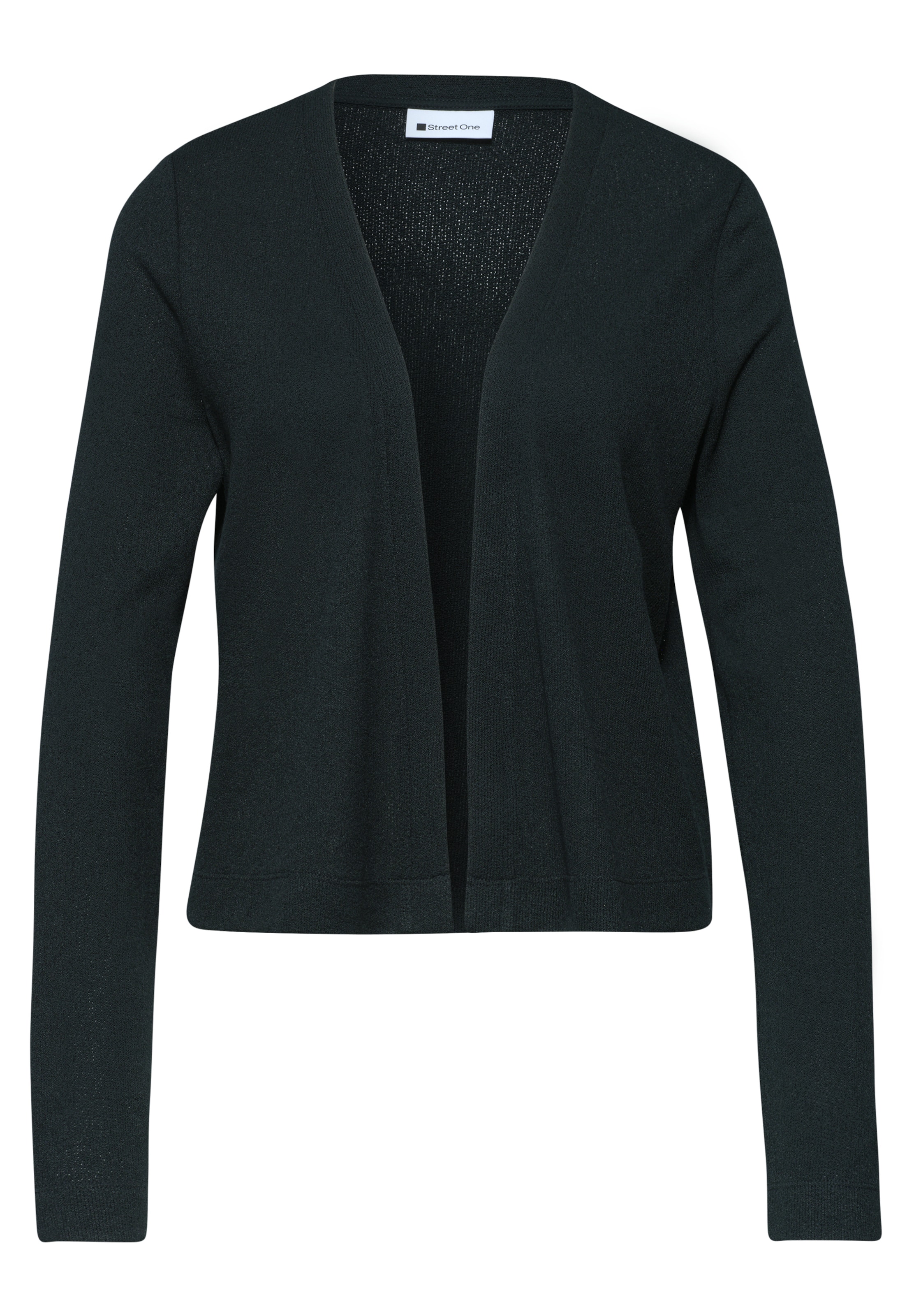 STREET ONE Knit Cardigan 'Nette' in Green: front