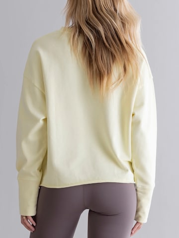 Hey Honey Pullover 'Open Edge Sweater'‌‌‌‌‌ in Gelb