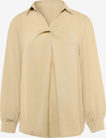 usha BLACK LABEL Blouse in Geel: voorkant