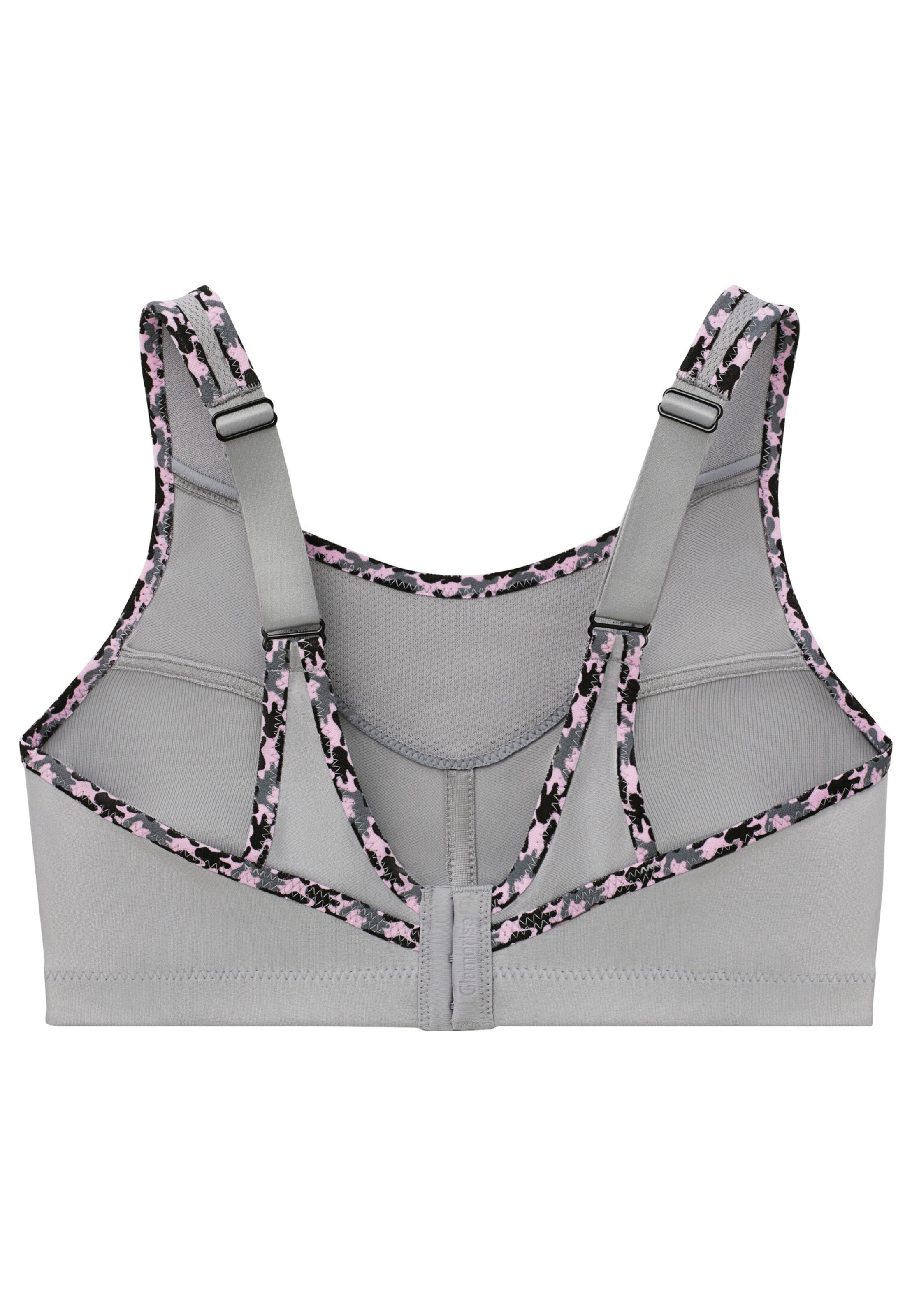 GLAMORISE Bralette Bra in Grey