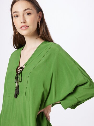 Sisley - Vestido em verde