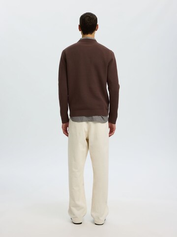 SELECTED Sweater in Brown