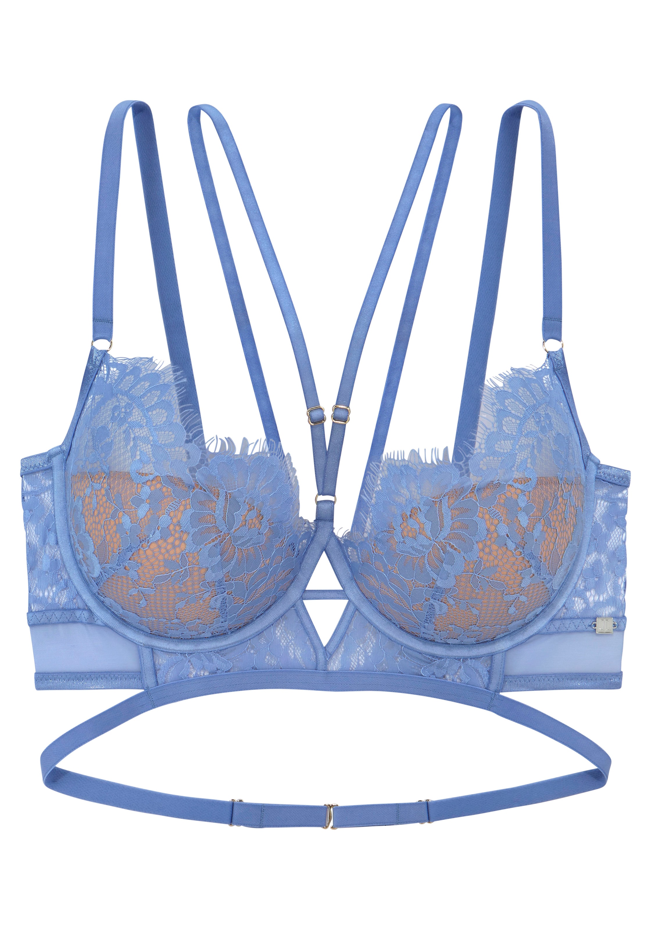 LASCANA Bra in Blue: front