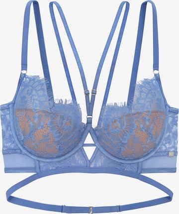 LASCANA Push-up Bra in Blue: front