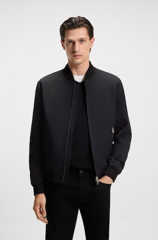 BOSS Regular Fit Sakko in Schwarz: Vorderseite