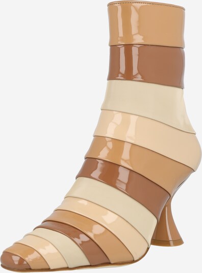Jeffrey Campbell Čizmice 'LAYOVER-L2' u bež / sivkasto bež / smeđa / svijetlosmeđa, Pregled proizvoda