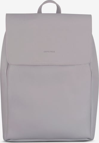 Expatrié Backpack 'Noelle' in Grey: front