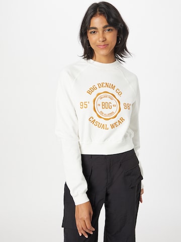 BDG Urban Outfitters Sweatshirt in Beige: predná strana