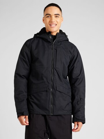 ICEPEAK Outdoorjacke 'Chester' in Schwarz: Vorderseite