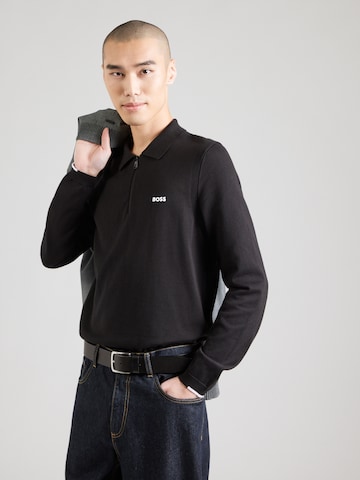 BOSS Sveter 'Ever-X' - Čierna: predná strana
