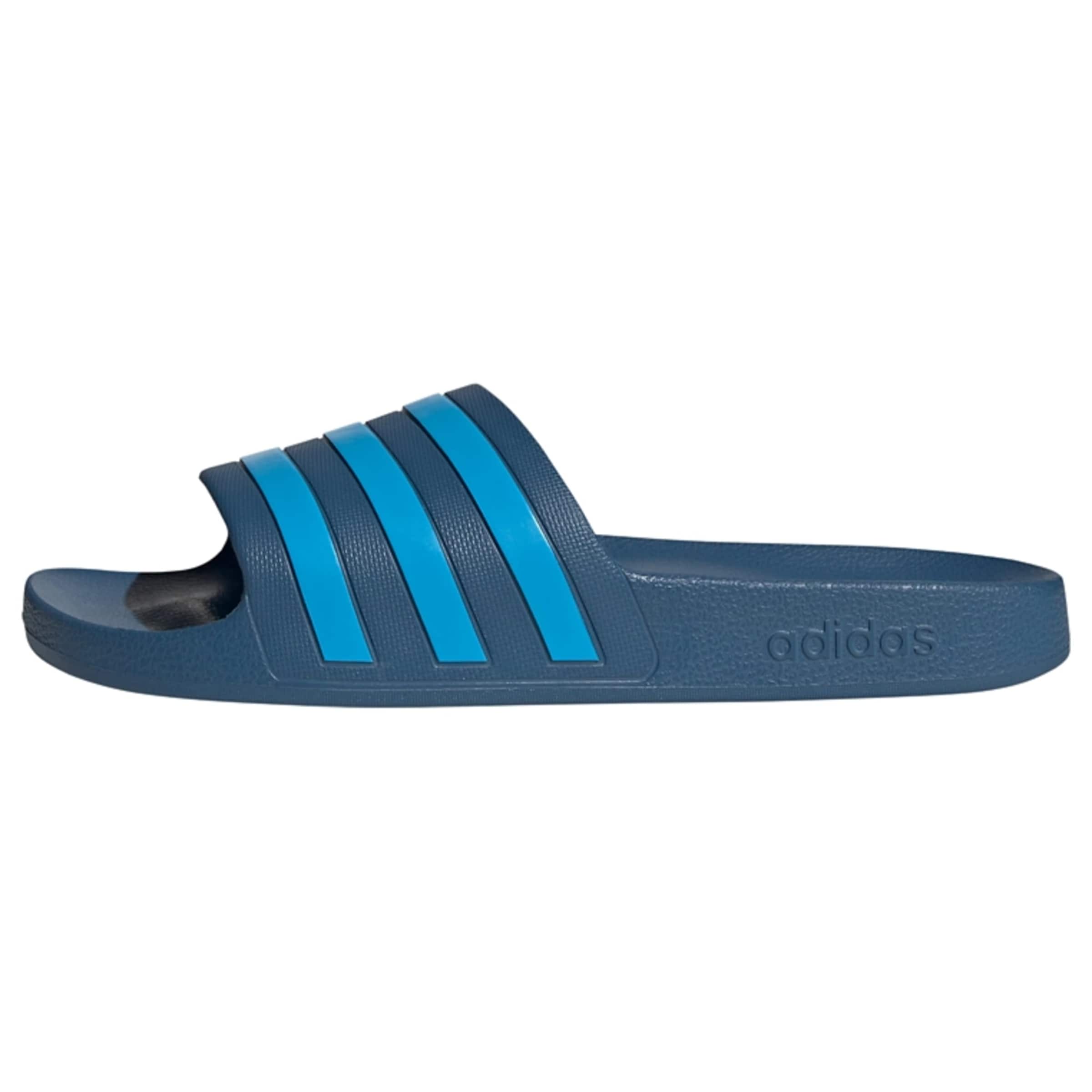 Claquettes / Tongs 'Adilette Aqua' ADIDAS PERFORMANCE en bleu : devant