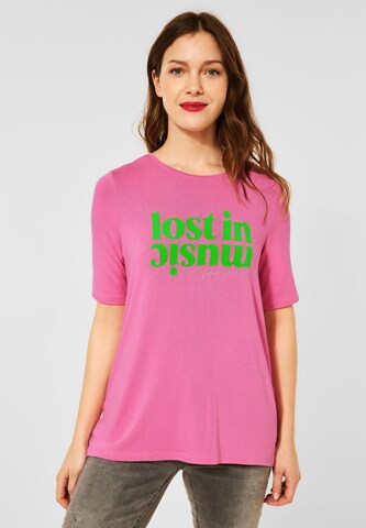 STREET ONE Kurzarmshirt in Rosa | ABOUT YOU | T-Shirts