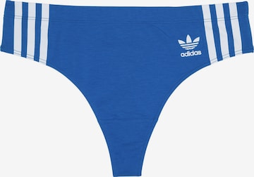 ADIDAS ORIGINALS String ' Wide Side ' in Blauw: voorkant