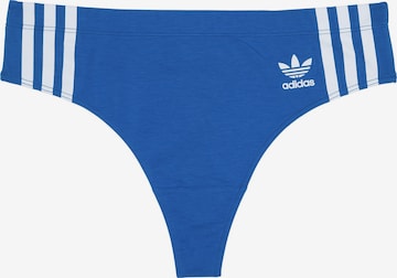 ADIDAS ORIGINALS Thong ' Wide Side ' in Blue: front