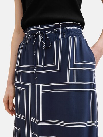 TOM TAILOR Skirt in Blue