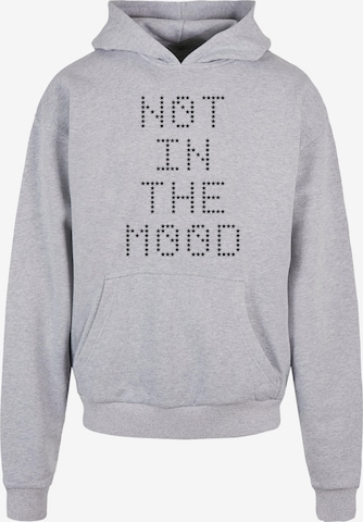 Merchcode Sweatshirt 'NITM-Stars1' in Grijs: voorkant
