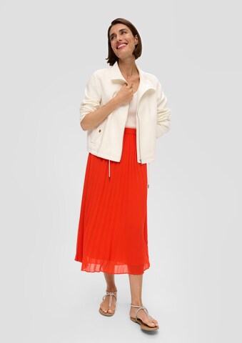 s.Oliver BLACK LABEL Skirt in Red