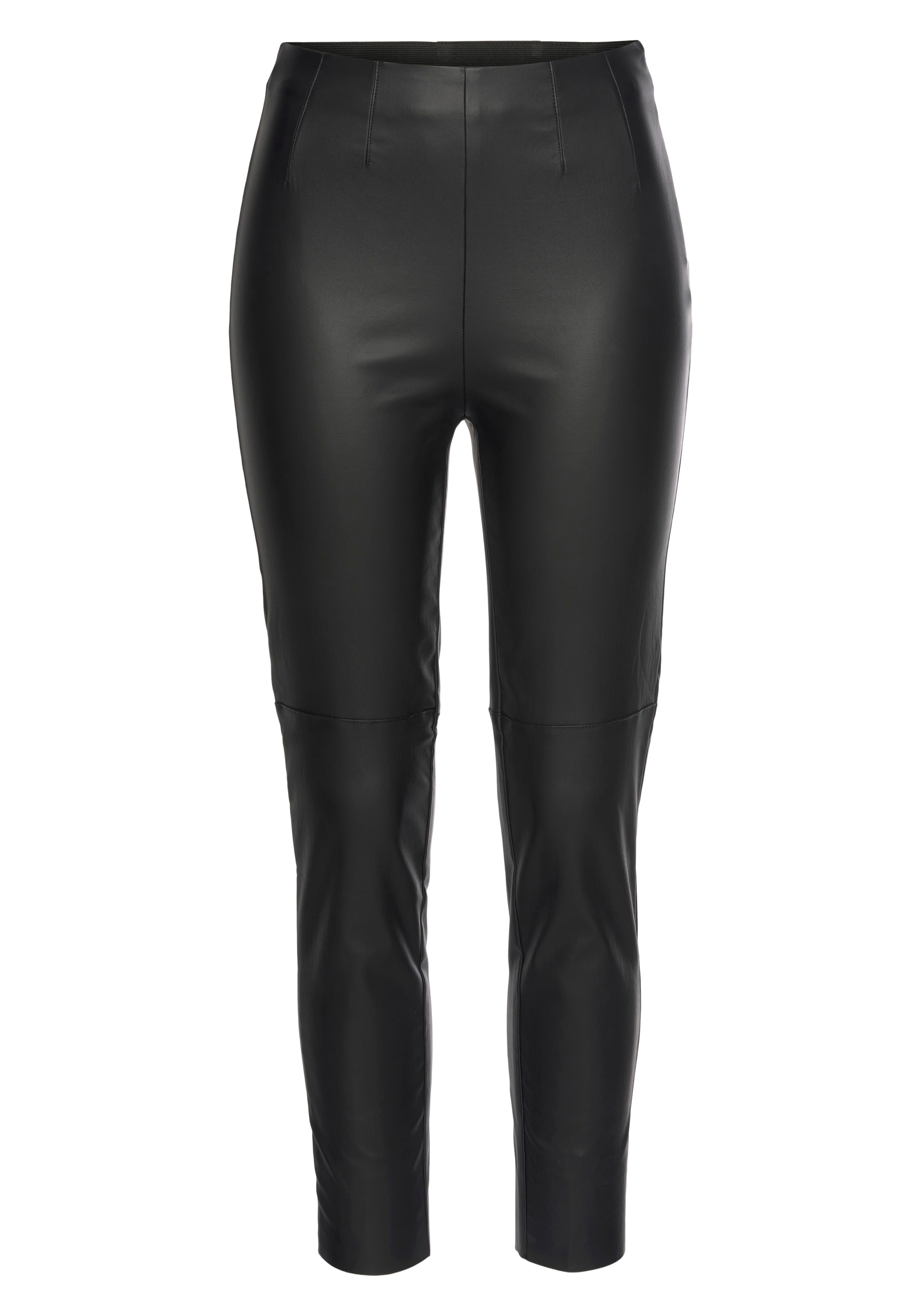 LASCANA - Skinny Leggings em preto: frente