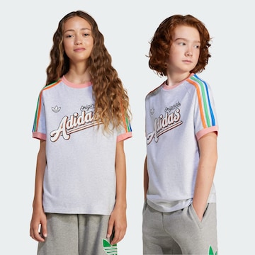 ADIDAS ORIGINALS Shirt in Grijs: voorkant