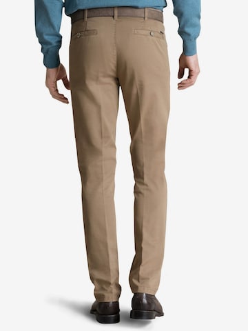 Meyer Hosen Regular Chino Pants 'Roma' in Brown