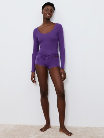 Slip ' Smart Invisible Boyshort ' TRIUMPH en violet