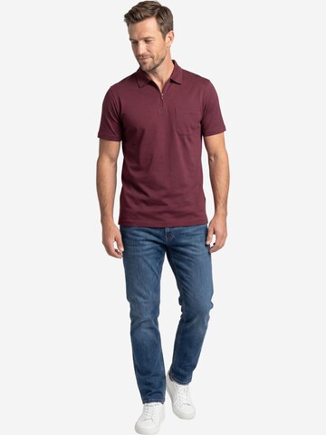 Ragman Shirt 'Basic' in Red