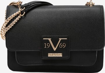 Sac bandoulière 'CARLA' 19V69 ITALIA en noir : devant