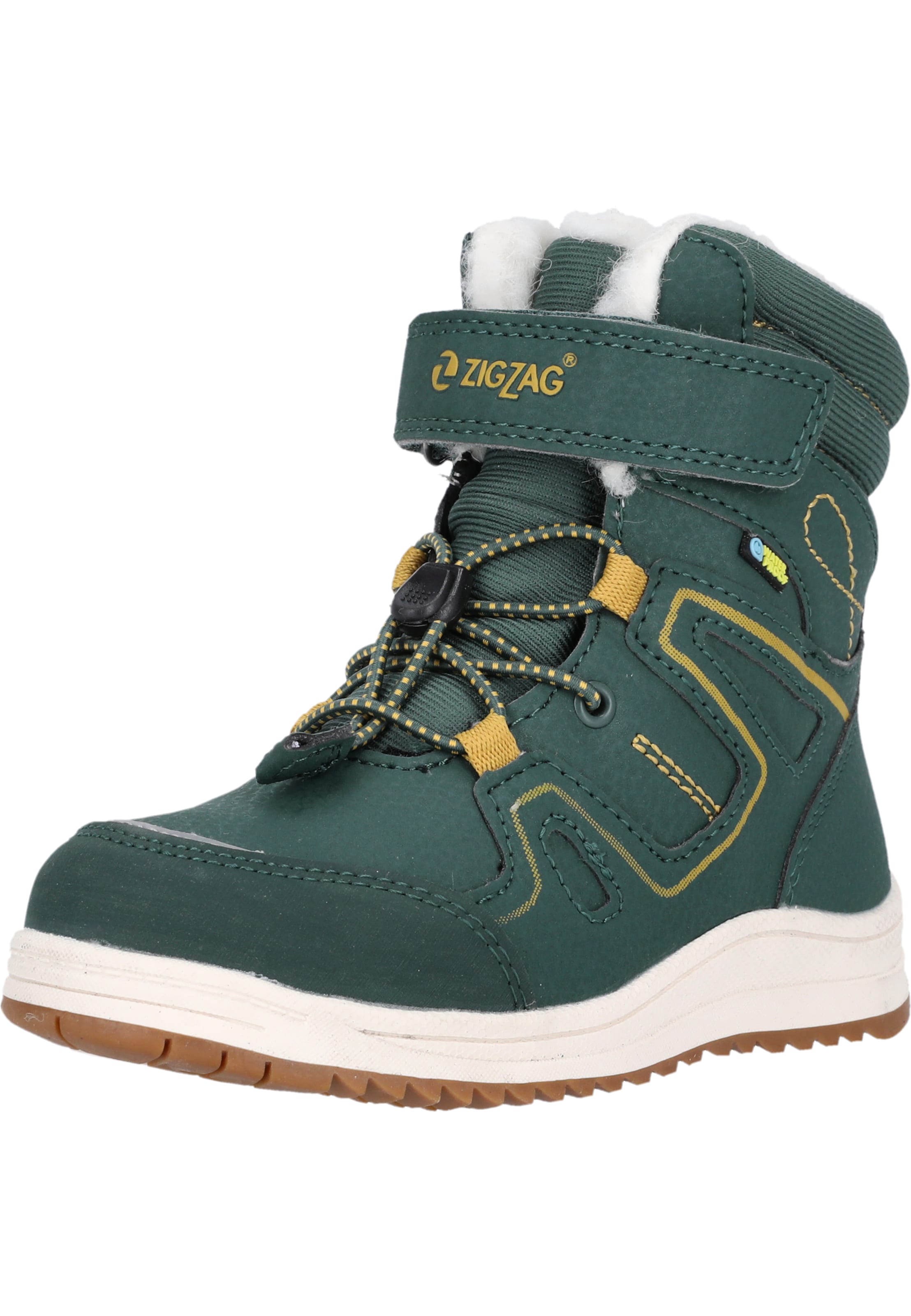 ZigZag Snow boots 'Rincet' in Green: front
