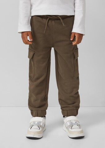 s.Oliver Regular Broek in Bruin: voorkant