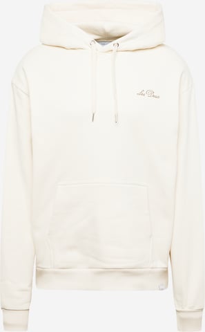 Sweat-shirt Les Deux en beige : devant