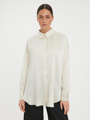 VERO MODA Blouse 'Sabi' in Beige: voorkant