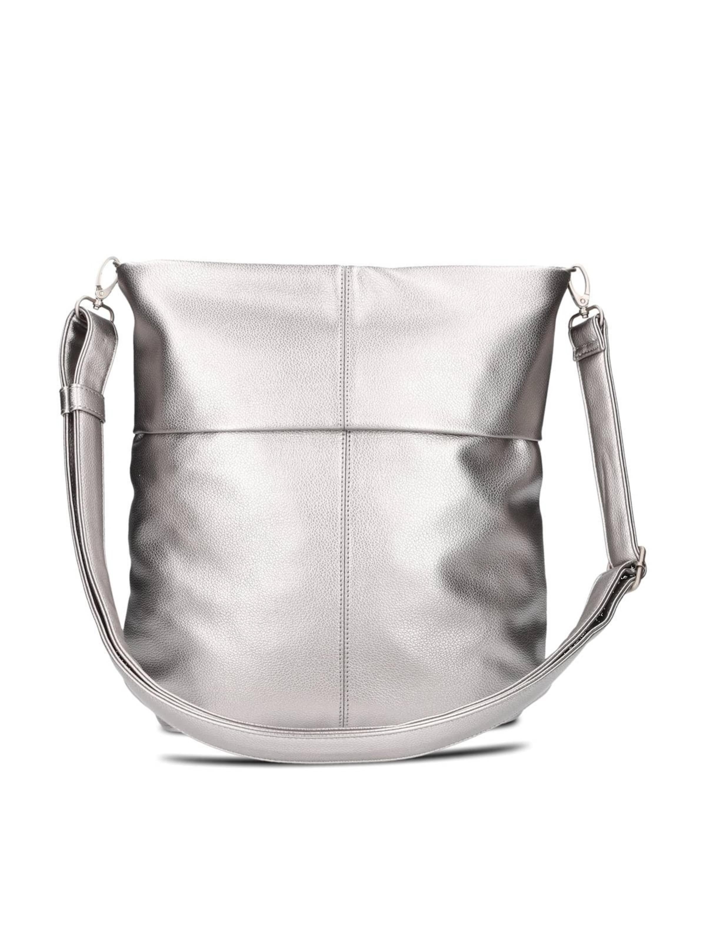 ZWEI Schoudertas 'MADEMOISELLE.M M12' in Zilver