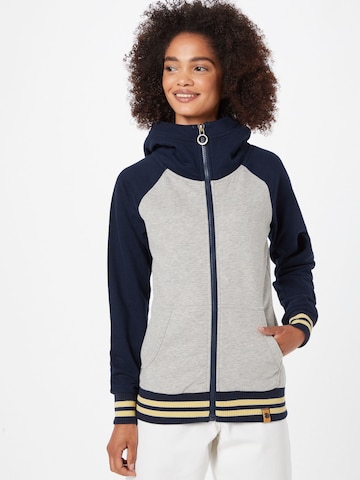 Fli Papigu Sweat jacket in Blue: front