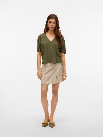 Chemisier 'VMJESMILO' VERO MODA en vert