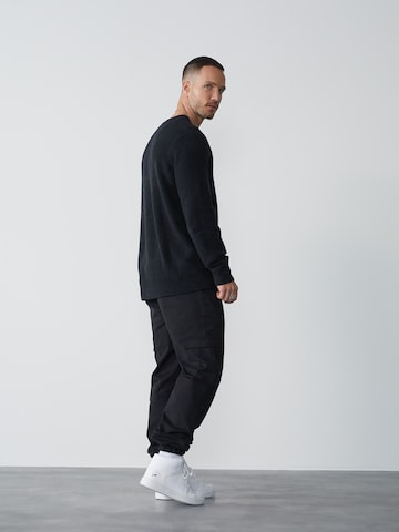 Coupe regular Pull-over 'Laurenz' DAN FOX APPAREL en noir