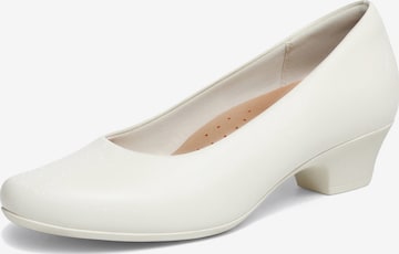Dream Pairs Pumps in White: front