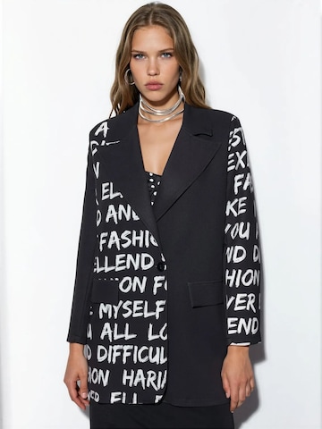 Blazer di MSN Collection in nero: frontale