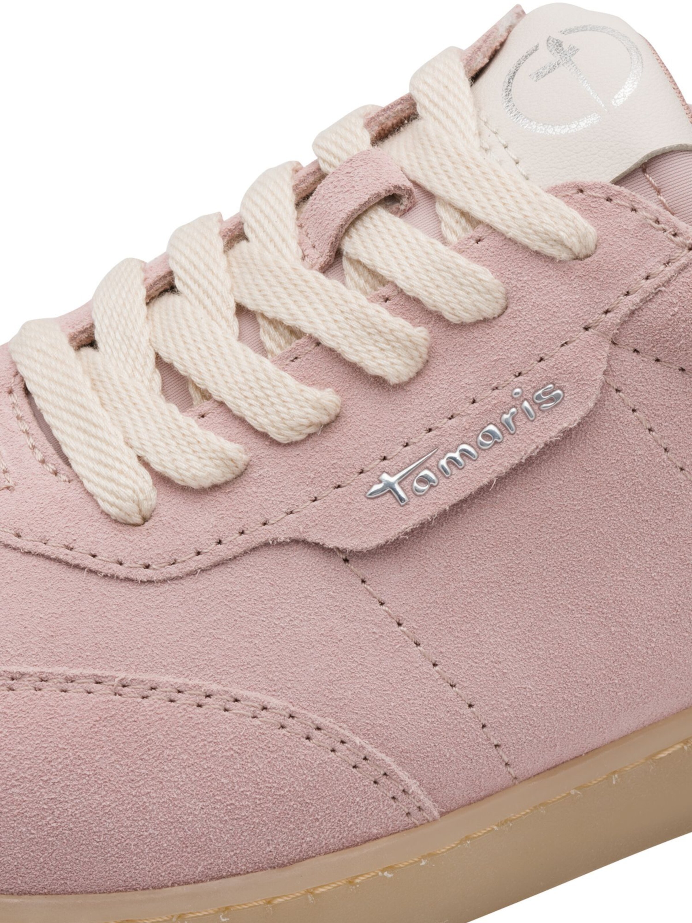 Baskets basses Tamaris en rose