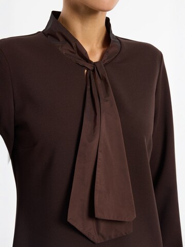 Ana Alcazar Top 'Emira' in Brown