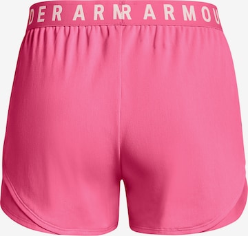 UNDER ARMOUR Regular Sporthose 'Play Up' in Pink