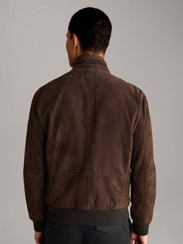 JOOP! Jeans Between-Season Jacket 'Cros' in Brown