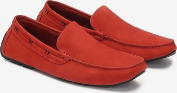 Mocassin Kazar en rouge