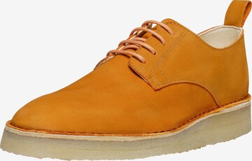 Henry Stevens Lace-Up Shoes ' Emmy PD ' in Orange: front