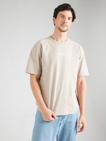 Maglietta di HOLLISTER in beige: frontale