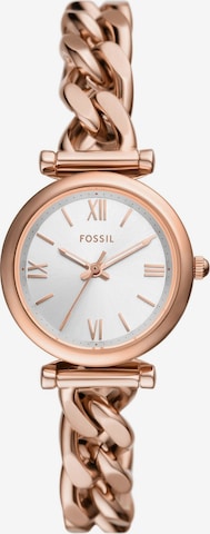 FOSSIL Uhr in Gold: predná strana