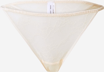 Samsøe Samsøe String 'Sahazel' in Beige: front